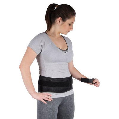 Back Support Belt Brace for Lower Back Pain Relief, Sciatica, Herniated  Disc, Scoliosis, Posture Correction, Wide Lumbar and Core Support.  Breathable