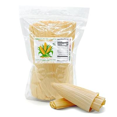 Corn Husk -1lb - Hoja de Tamal - Premium Corn Husk for Foods/Crafts -Tamales
