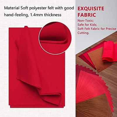 FabricLA Craft Felt Fabric - 72 Inch Wide & 1.6mm Thick Non-Stiff Felt  Fabric by