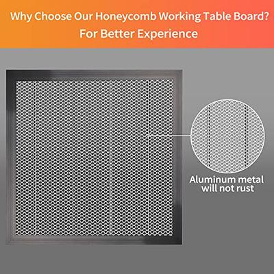 300 * 300mm Honeycomb Laser Bed Honeycomb Working Table Laser Honeycomb for  CO2 or Laser Engraver Cutting Machine(Available Sizes 250 x 250 mm)