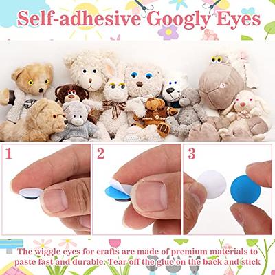 TIESOME 1700pcs Googly Wiggle Eyes Self Adhesive, for Craft Sticker Eyes  Multi Colors and Sizes 24 Styles for DIY, Toy Accessories, Art Crafts,  Decoration - Yahoo Shopping