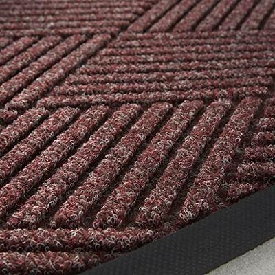 Consolidated Plastics Premiere Brush Dry Entrance Floor Mat with Non-Slip  Rubber Backing, Absorbs Water, 37 Oz Heavy Duty Carpet Rug Commercial Grade