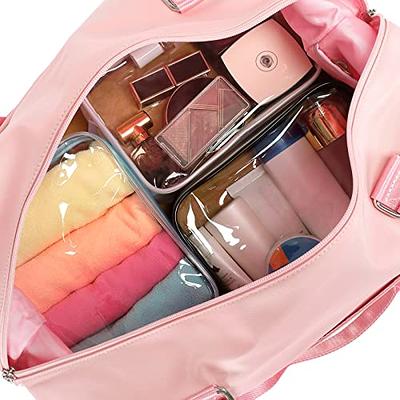 Clear Toiletry Bag Quart Size Bag Travel Makeup Cosmetic Bag PVC