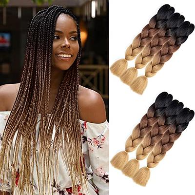 SINGLE COLOR OMBRE JUMBO BRAIDING HAIR EXTENSIONS – Toyotress