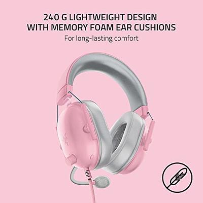 Razer Kraken Gaming Headset Quartz Pink Mic Microphone PC MAC PS4