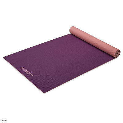 Gaiam Reversible Yoga Mat - Purple Illusion (6mm)