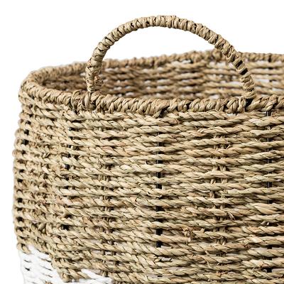 Honey Can Do 3-piece Woven Nesting Basket Set, Brown