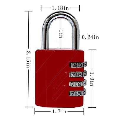 ZPLIUST 3 Digit Combinations Padlock The Safe Cipher Lock