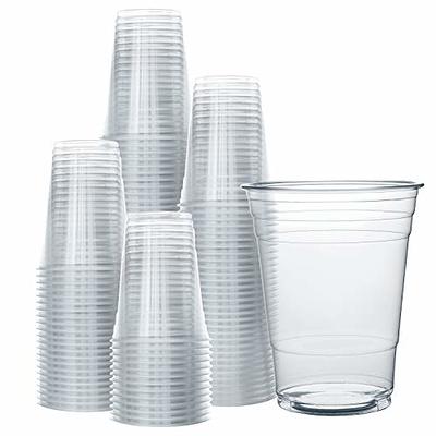 Prestee 200 Clear 16 oz Disposable Plastic Party Cups - 16 oz