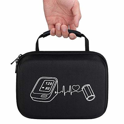 BOVKE Hard Carrying Case for OMRON Platinum BP5450 OMRON Gold BP5350 OMRON  7 Series BP7350 OMRON 10 Series BP7450 Wireless Blood Pressure Monitor,  Extra Room fits Premium Upper Arm Cuff, Black - Yahoo Shopping