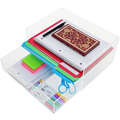 Acrylic Desk Organizers and Accessories Tier Paper File Organizer Tray