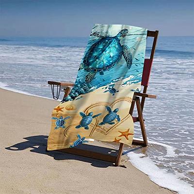 Microfiber Beach Towel for Adults - Oversized Travel Beach Towels with