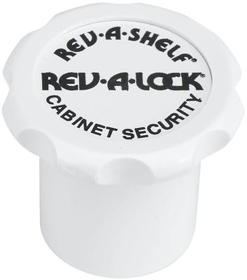 Rev-A-Shelf Child Proof Cabinet Locking System (Includes 5 Locks and 2 Keys)