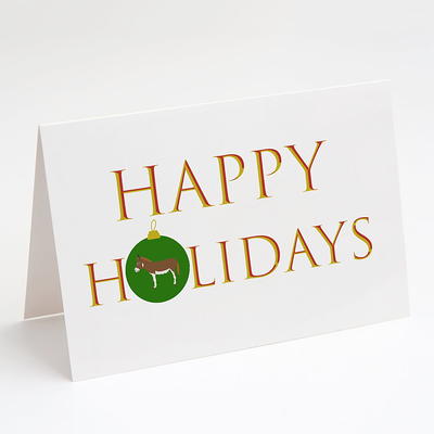 Happy Holidays Pack of 5 Holiday Cards