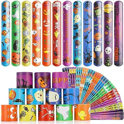 Fun 72pcs Halloween Slap Bracelets