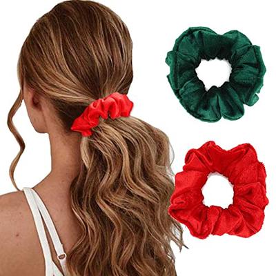 Ribbon Scrunchie, Hair Accessories, Cloth Ties Hair, Hair Scrunchies