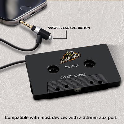 Cassette Adapter w/ 3.5mm Aux Cable