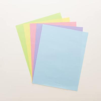  50 Sheets Neon Printer Paper 8.5 x 11 Assorted Colored Copy  Computer Paper 28lb A4 75gsm Fluorescent Construction Paper for Printing,  Origami : Office Products