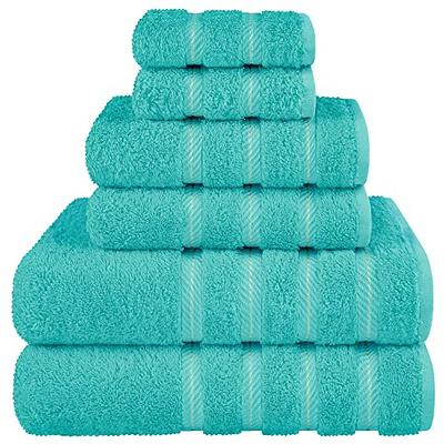 8 Piece Towel Set 100% Combed Cotton Luxury Towel Pack Premium Quality  Towels Pack for Bathroom Gym Hotel Spa and Travel Hand Towel Face Cloth  Bath