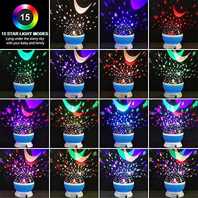 Night Lights for Kids, Votozi Multifunctional Star Projector Lamp for Boys  and Girls Birthday, Christmas, and Other Parties Decoration, Best Gift for