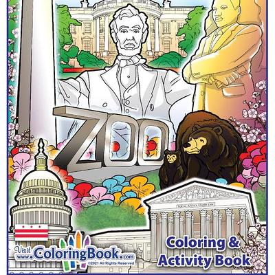 Really Big Coloring Books Coloring in Washington D.C. Coloring And