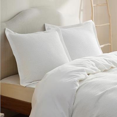 HITO 16x16 Pillow Inserts (Set of 2, White)- 100% Cotton Covering Soft  Filling Polyester Throw Pillows for Couch Bed Sofa