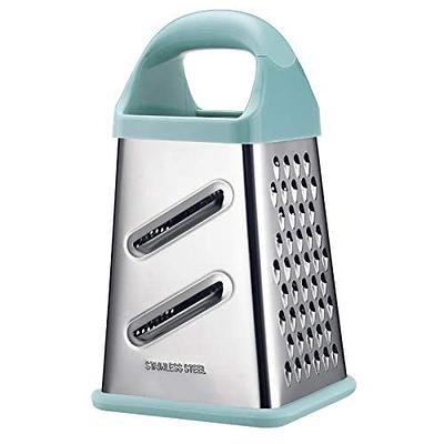 2Pcs Mini Cheese Grater with Handheld Cheese Shredder Kitchen Small Graters  for