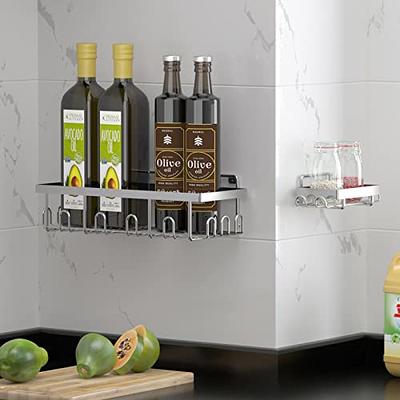 EDENHAUS shower caddy 5 pack, adhesive shower accessory, for bathroom  storage organizer & home decor & kitchen shelf no drilling rustproof  stainless steel bathroom black rack inside shower - Yahoo Shopping