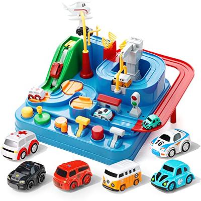 Kids Race Track Boy Toy 3 4 5 6 7 Years Old Car Rescue - Temu