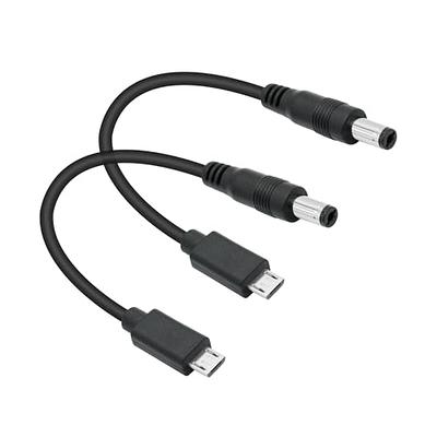 USB to DC 5.5 Power Cord