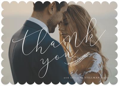 ELSA Wedding Vendor Thank You Cards Printed on Premium Card Stock With  Envelopes, Folded Card or Flat Card 