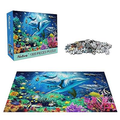 Jigsaw Puzzles 1000 Pieces for Adults, Families (Sea World) Pieces Fit  Together Perfectly - Yahoo Shopping