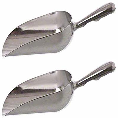 Aluminum Scoop, Groove Handle, Candy Scoop