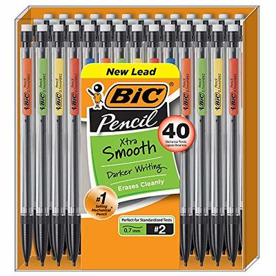 BIC Xtra Smooth Mechanical Pencil, Medium Point (0.7mm), 40-Count - Yahoo  Shopping