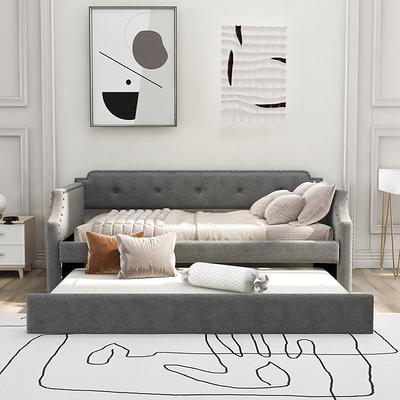 Upholstered Twin Size Sofa Bed Daybed