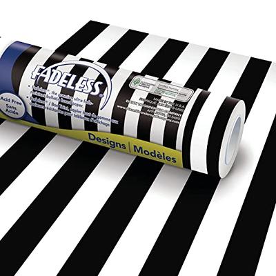 Fadeless Bulletin Board Paper, Fade-Resistant Paper for Classroom Decor,  48” x 50', Classic Stripes-Black & White, 1 Roll - Yahoo Shopping