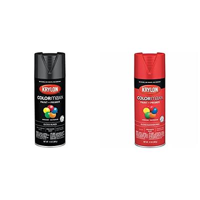 Krylon COLORmaxx Primer - Black, 12 oz