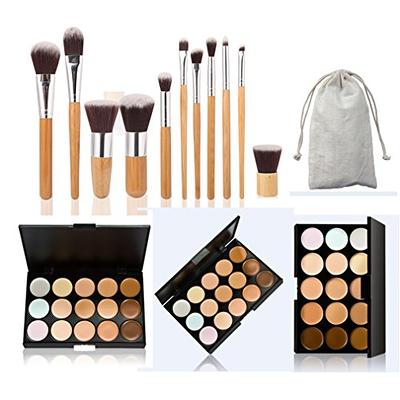 Contour Palette Face Sculpting Grey Contour Powder Palette Face Bronzer  Makeup Contouring Palette with Mirror - Highly Pigmented Contour Shadow For