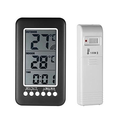 Taylor 5380N 1 3/4 Dial Stick-On Indoor / Outdoor Thermometer