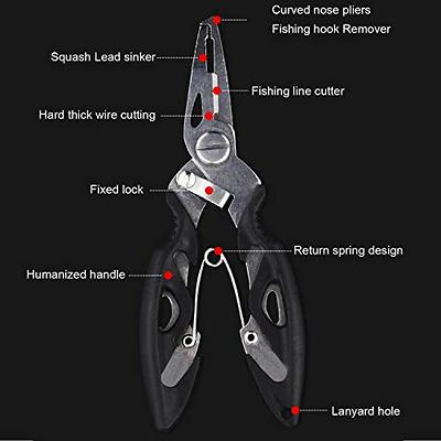 Line Cutterz Patented Fishing Line Cutter Ring You Can Wear or Mount to  Fishing Rod Handles Fishing Pliers and Tools