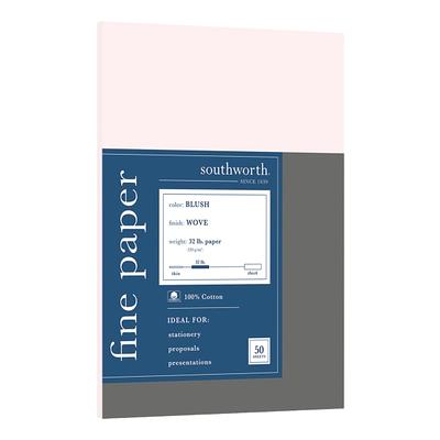 Southworth 100% Cotton #10 Resume Envelope 4 1/8 X 9 1/2 White