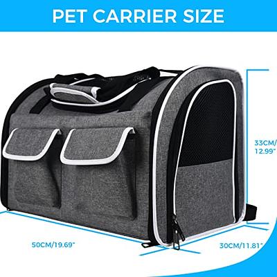 Dog carrier bag , Portable Pet Carrier for Small Dogs and Catsh