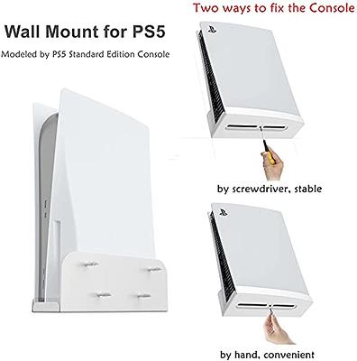 Wall Mount Floating Shelf Stable Holder Rack for PS5 Slim  Console/Headset/Remote