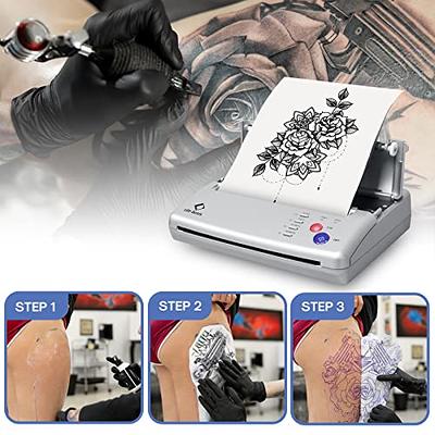Supplier wholesale body art thermal tattoo printer professional manufacture  wireless tattoo machine - AliExpress