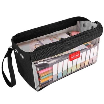 6 Pack Pencil Box, School Box, Hard Pencil Boxes for School Supplies Bulk