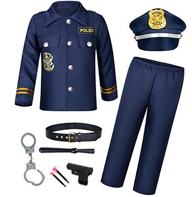 7PCS Police Costume for Kids Boys Cop Accessories Set Party Role Play 8-10  Years - Yahoo Shopping