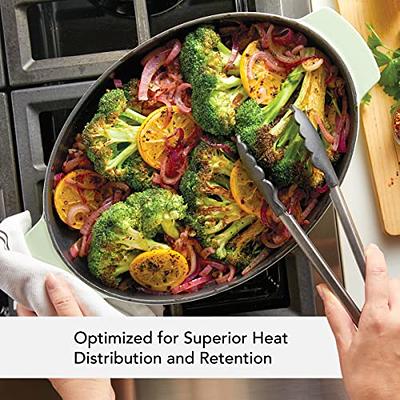 6-Quart Enameled Coated Oval Roaster with Stainless Steel Lid