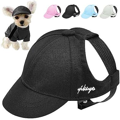 Dog Baseball Hat Adjustable Breathable Mesh Funny Small Dog Hat Sun Hats  for Dogs Hat for Dogs with Ear Holes for Hiking Teddy Tzu Terriers Red S -  Yahoo Shopping