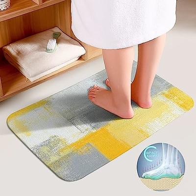 1pc/3pcs Memory Foam Bath Mat, Non-Slip Bathroom Rug, Toilet U-Shape Mat,  Soft And Comfortable Carpet, Soft Absorbent Foot Mat, Bathroom Accessories