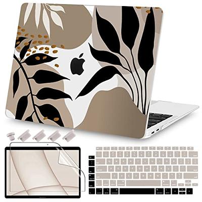 IBENZER Compatible with 2022 2021 2020 MacBook Air 13 inch case M1 A2337  A2179 A1932, Hard Shell Case&Keyboard Cover&Screen Film for Mac Air 13 with